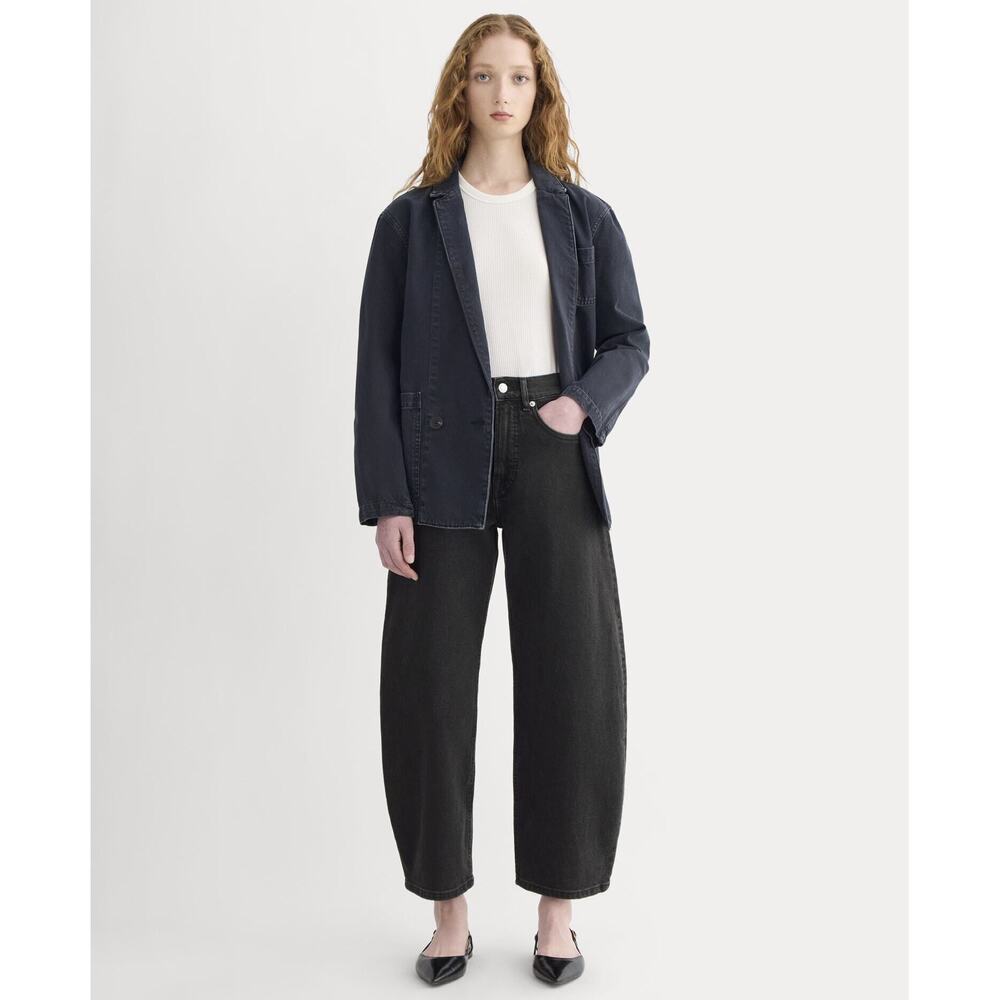 Everlane Women's Way-High® Curve Jean in Washed Black, Size 26, Cotton